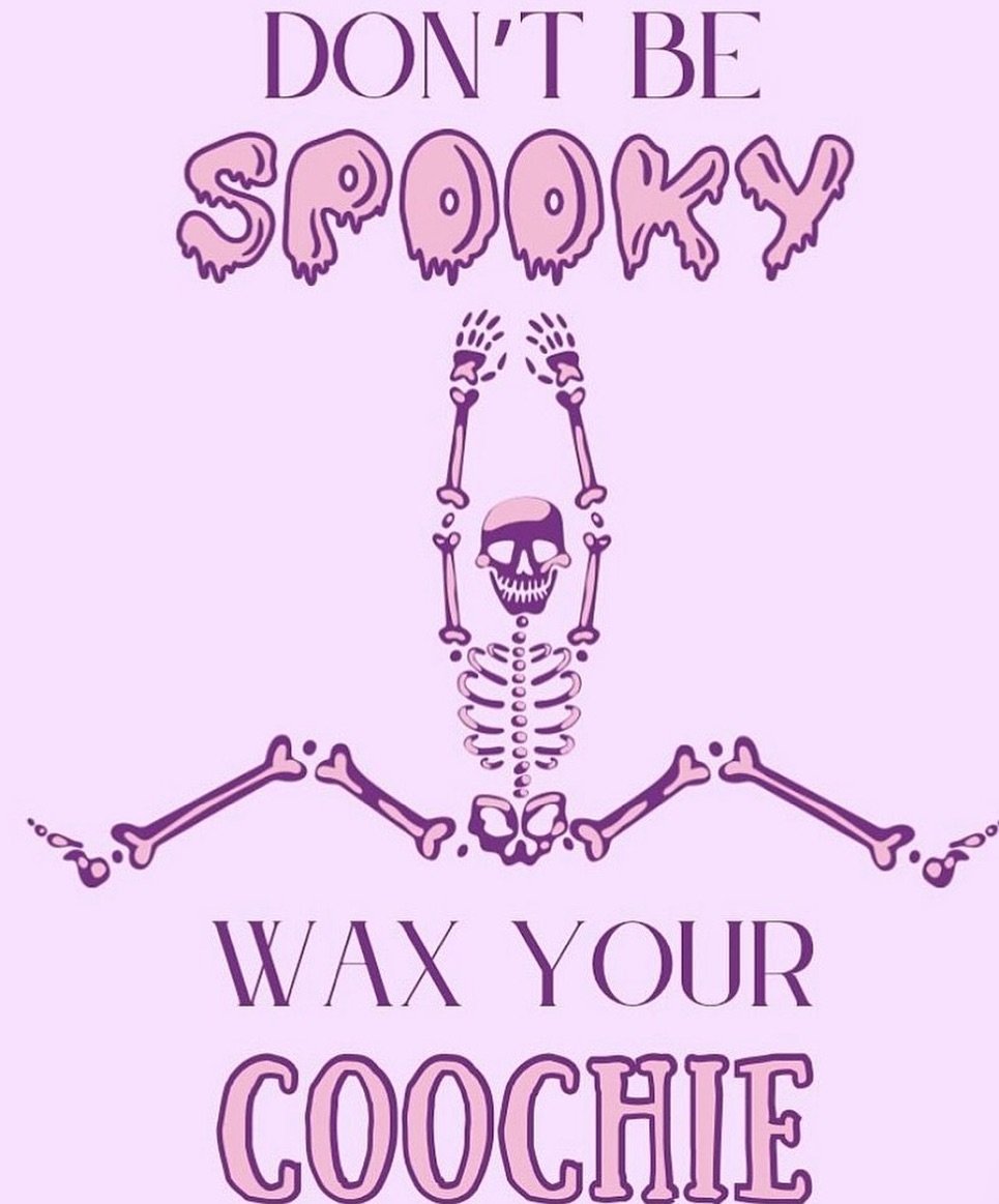 Funny quote for the month 🎃👻#waxobsessed #waxing #edmontonwax