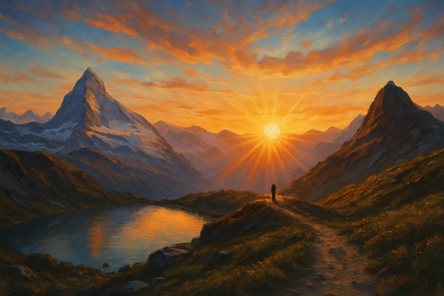 Sunrise and Sunset Hikes in the Alps: Trails for Capturing Golden Light