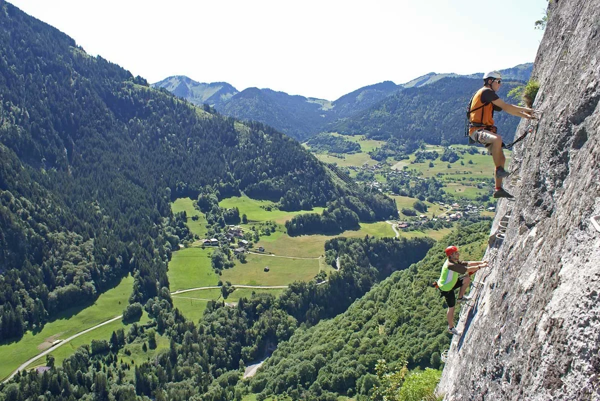 Via Ferrata du Rocher de la Chaux