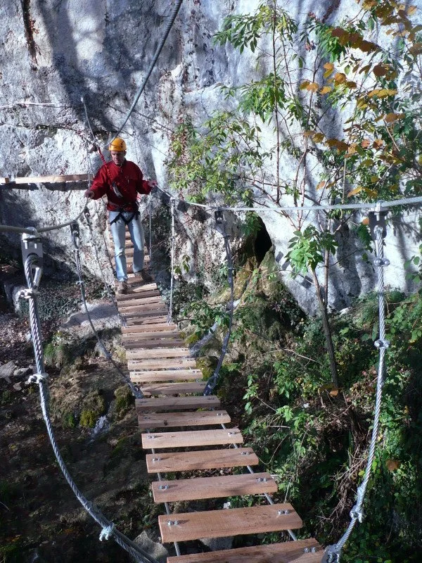 Via Ferrata de Nans-sous-Sainte-Anne