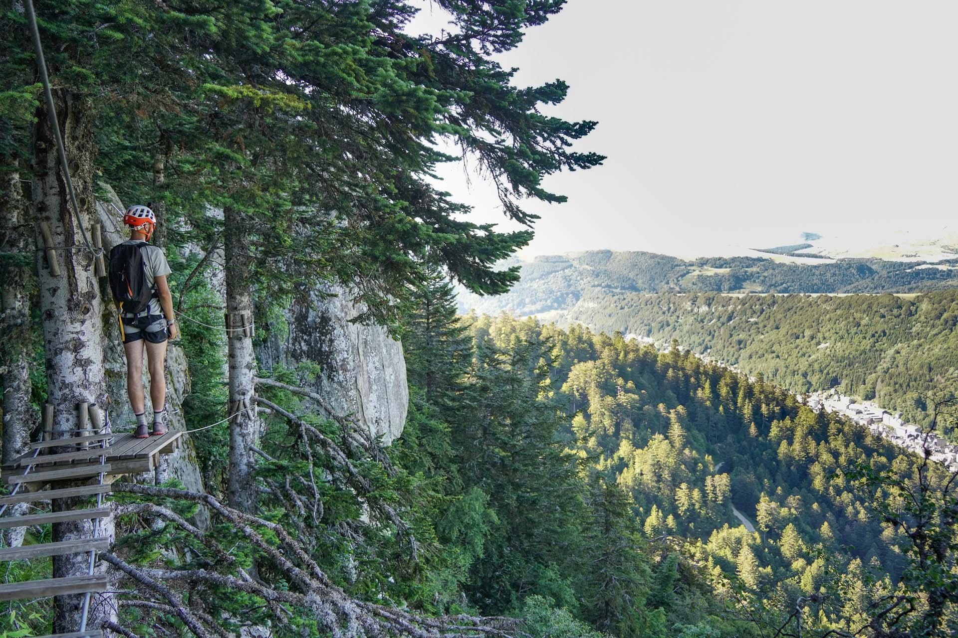 Dito pelo ChatGPT:Via Ferrata du Capucin