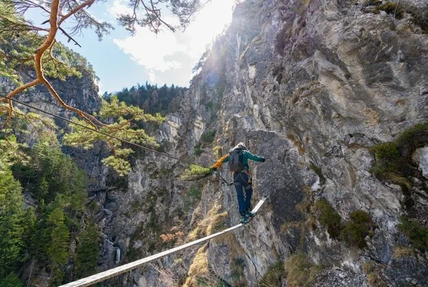 Via Ferrata Galitzenklamm – Dopamin