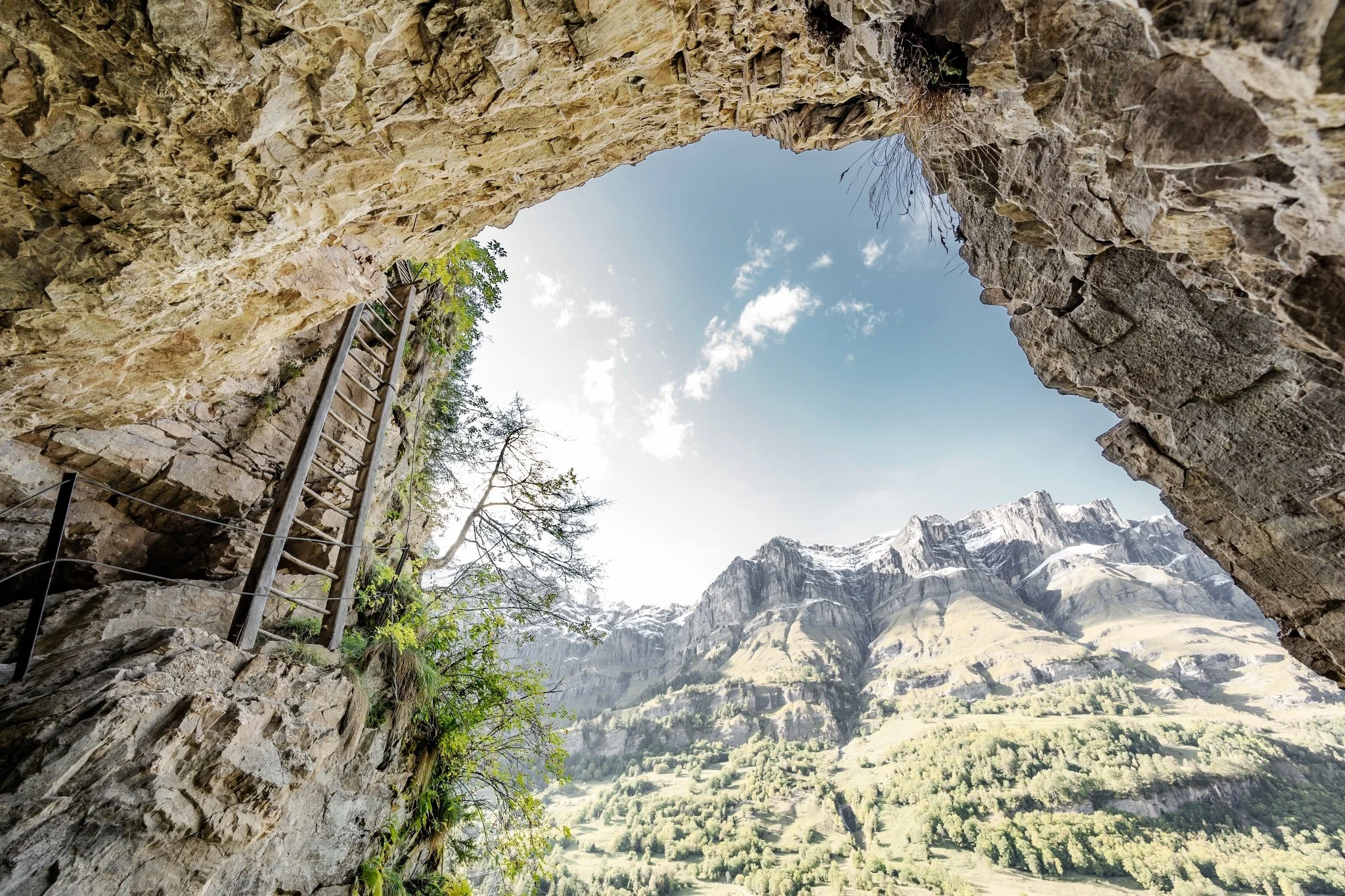 Via Ferrata Albinen Leitern