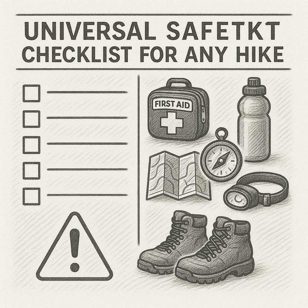 Universal Safety Checklist for Any Hike