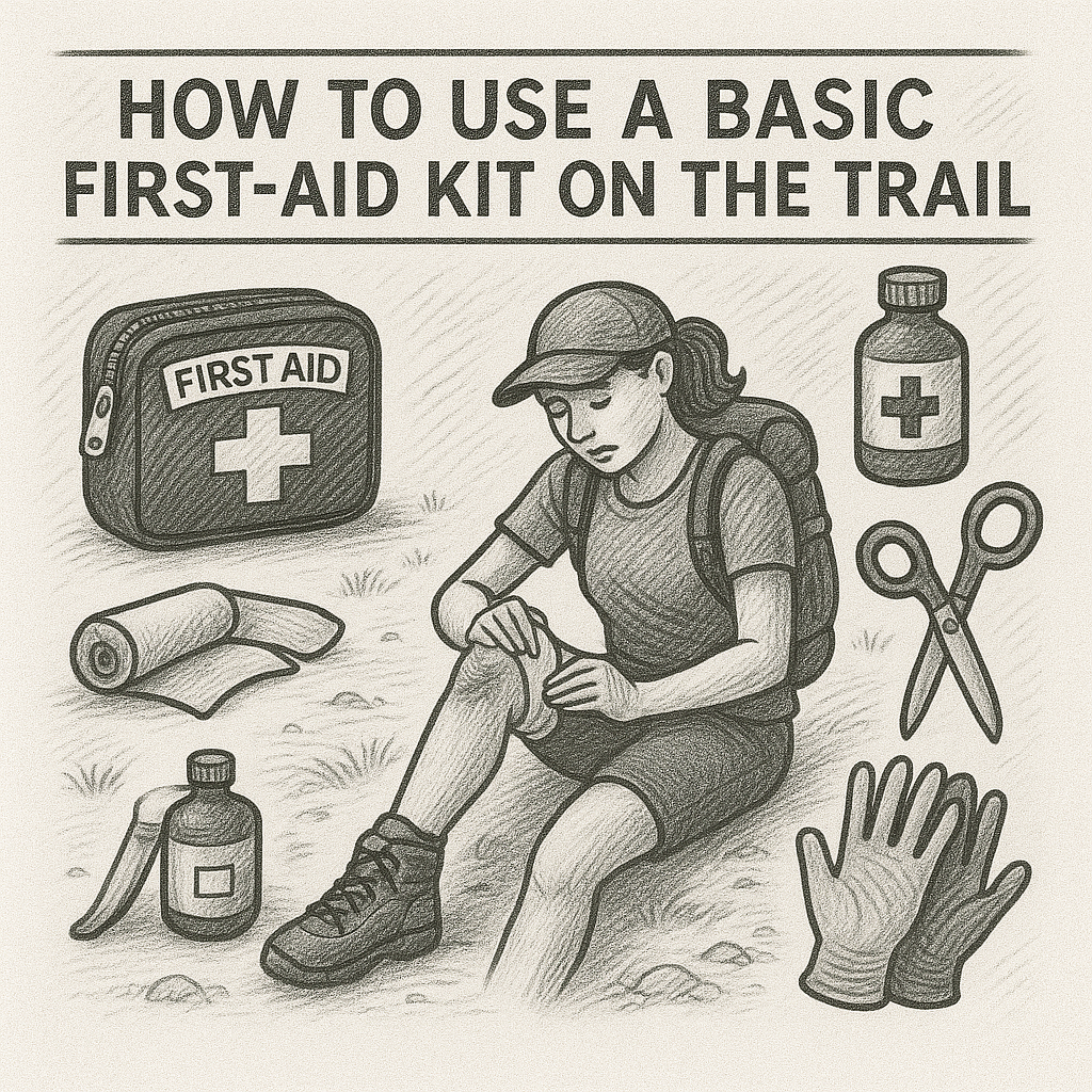 How to Use a Basic First-Aid Kit on the Trail