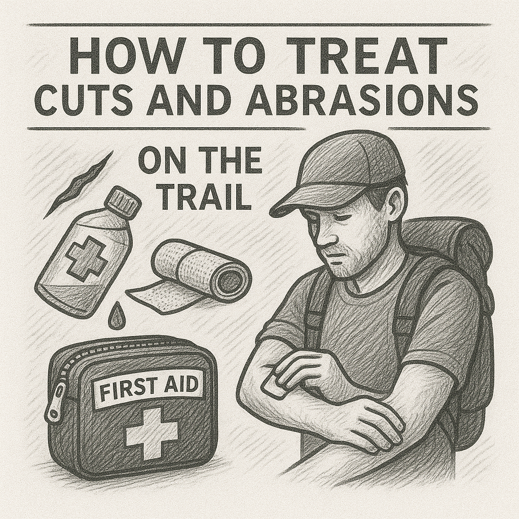 How to Treat Cuts and Abrasions on the Trail