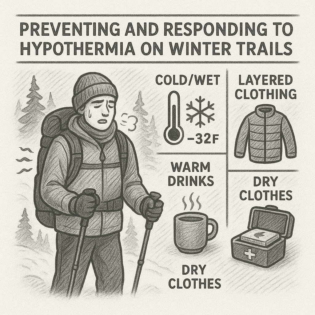Preventing and Responding to Hypothermia on Winter Trails
