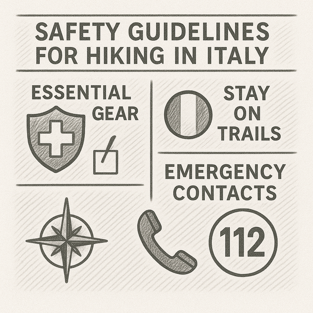 Safety Precautions for Hiking in Italy and Essential Emergency Contacts