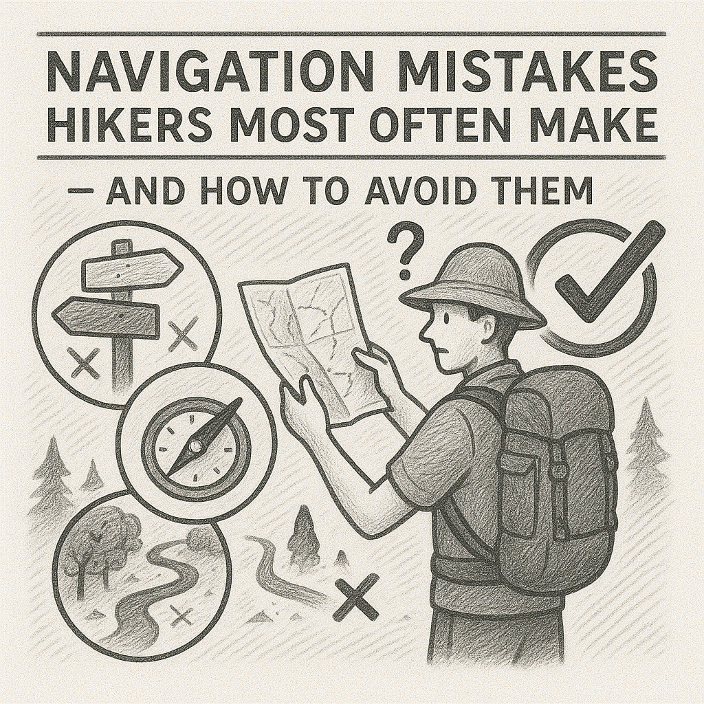 Navigation Mistakes Hikers Most Often Make — And How to Avoid Them