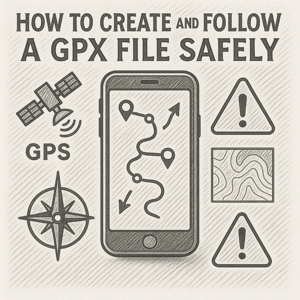 How to Create and Follow a GPX File Safely