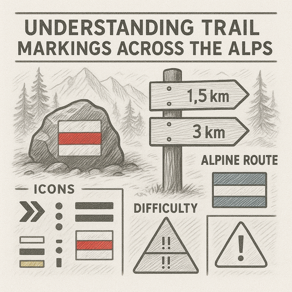 Understanding Trail Markings Across the Alps