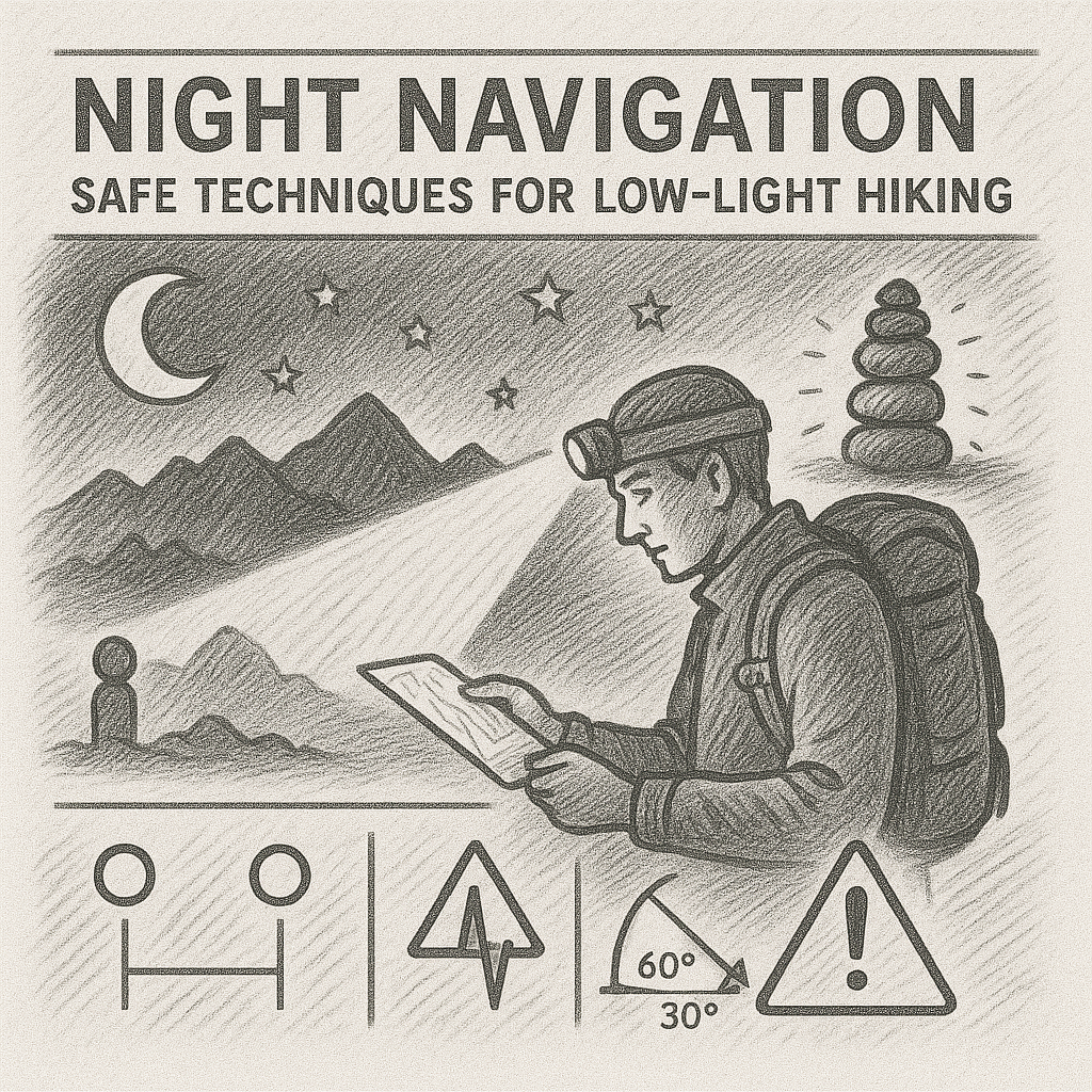 Night Navigation: Safe Techniques for Low-Light Hiking