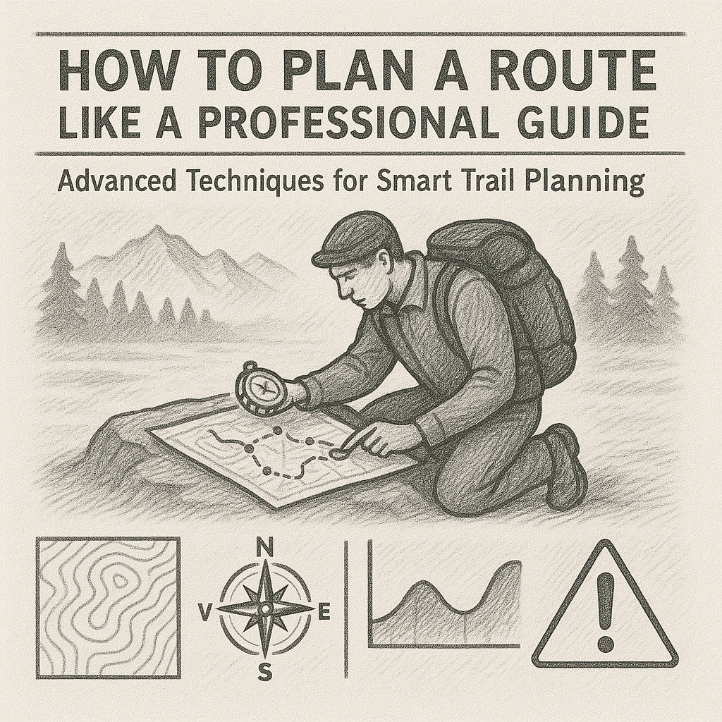 How to Plan a Route Like a Professional Guide