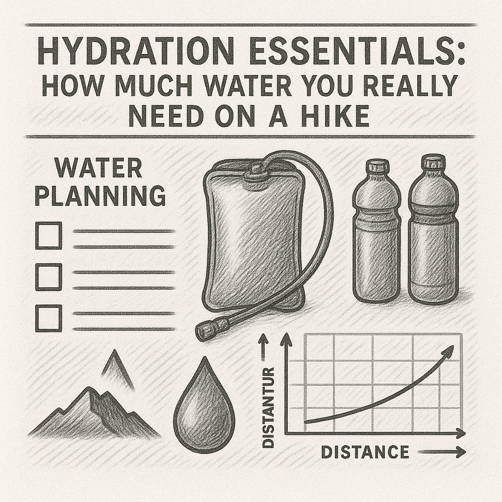 Hydration Essentials: How Much Water You Really Need on a Hike