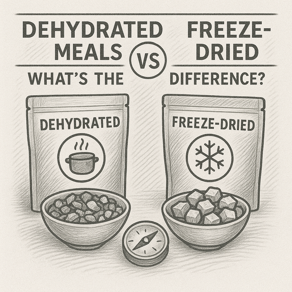 Dehydrated vs Freeze-Dried Meals: What’s the Difference?