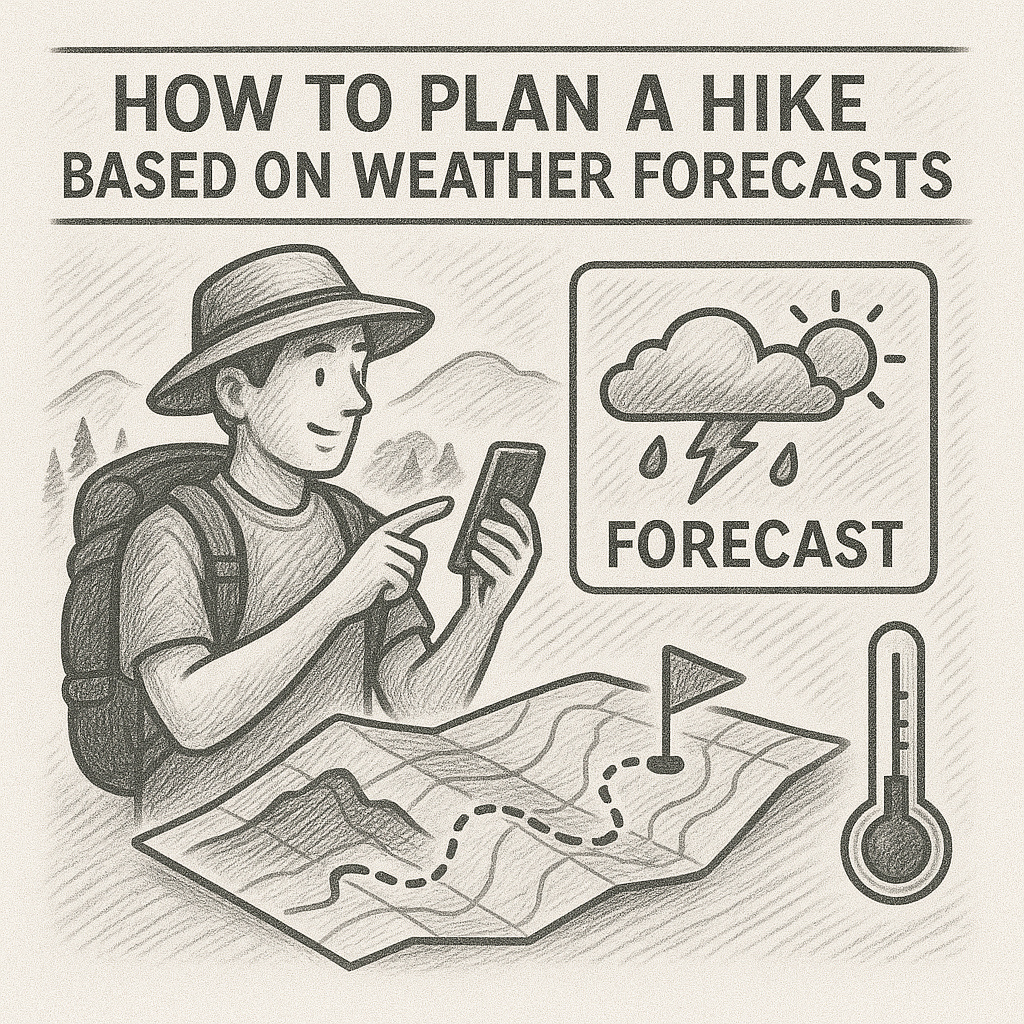 How to Plan a Hike Based on Weather Forecasts