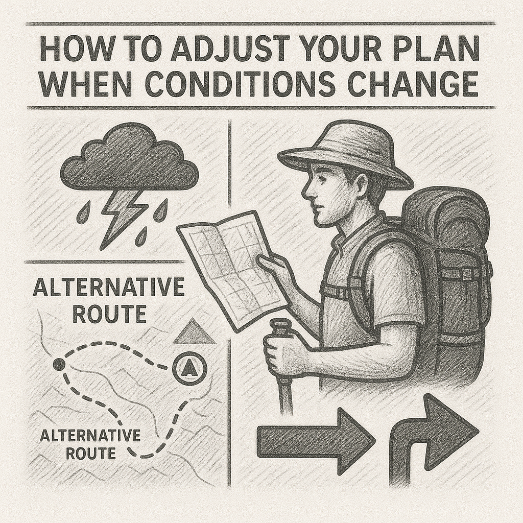 How to Adjust Your Plan When Conditions Change