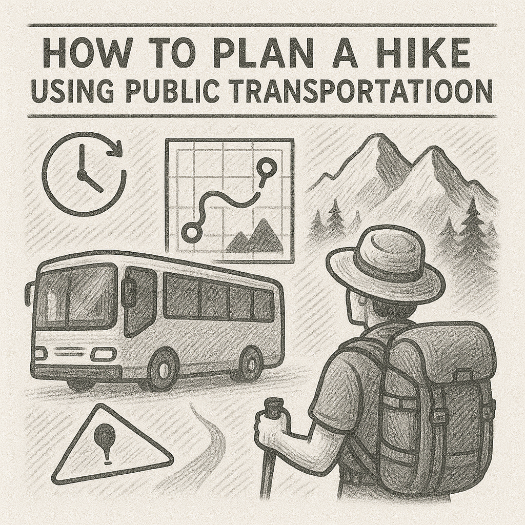 How to Plan a Hike Using Public Transportation