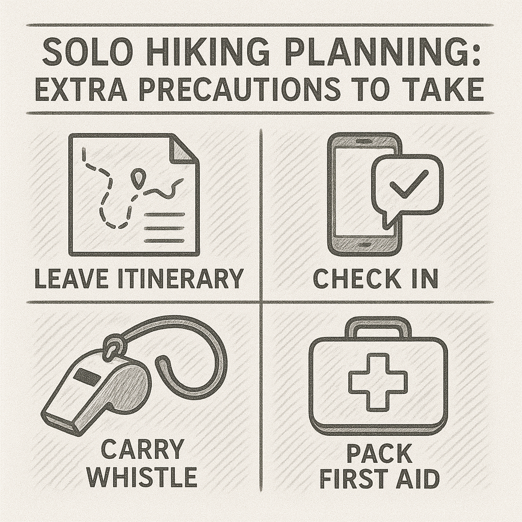 Solo Hiking Planning: Extra Precautions to Take
