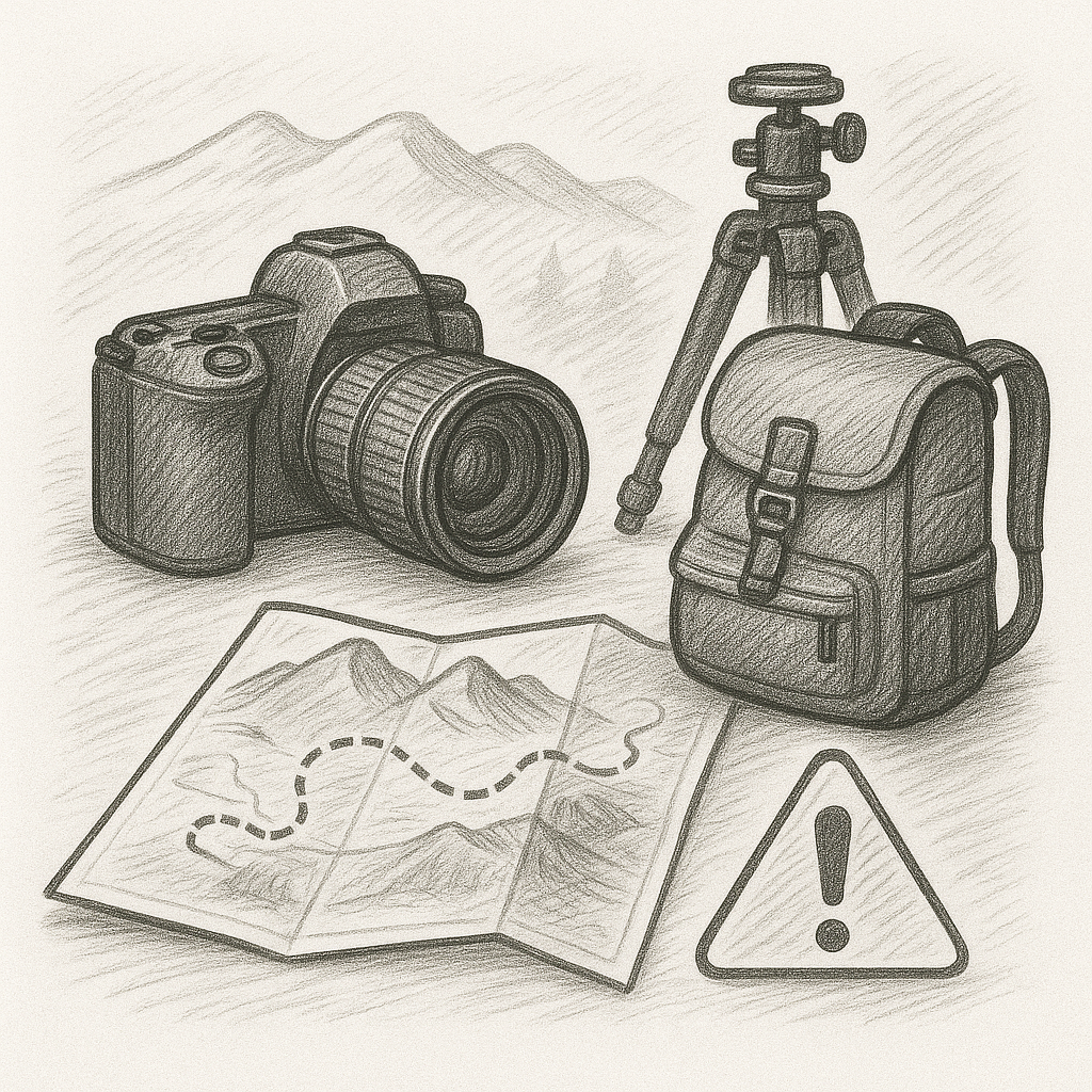 Planning a Hike for Photography Purposes