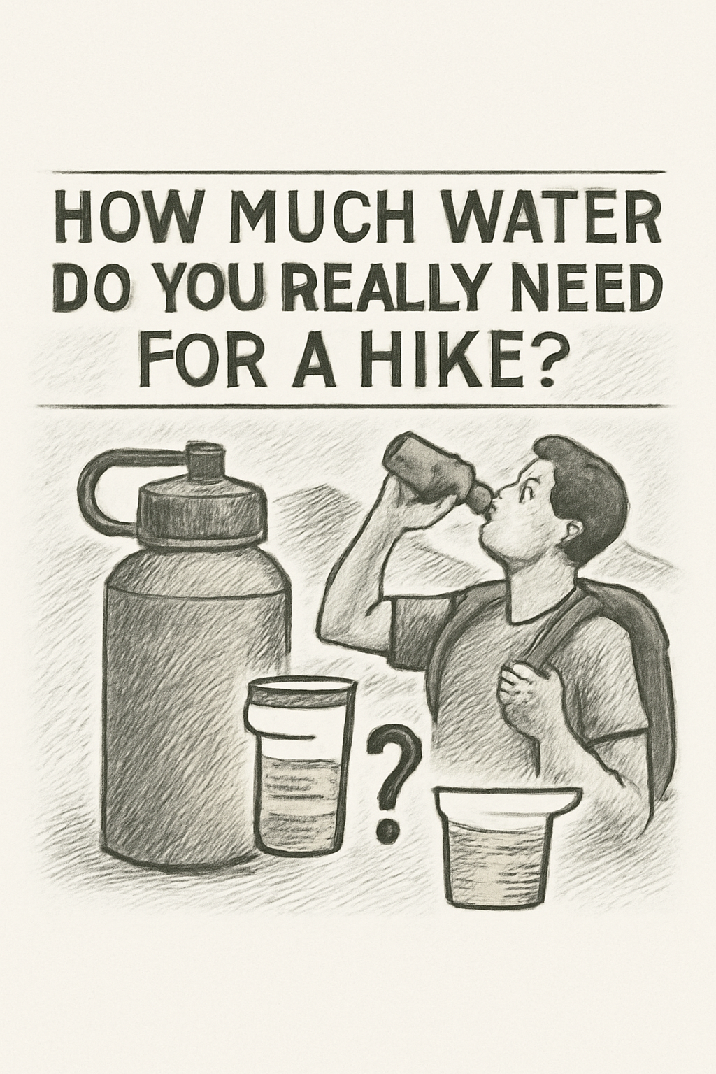 How Much Water Do You Really Need for a Hike?