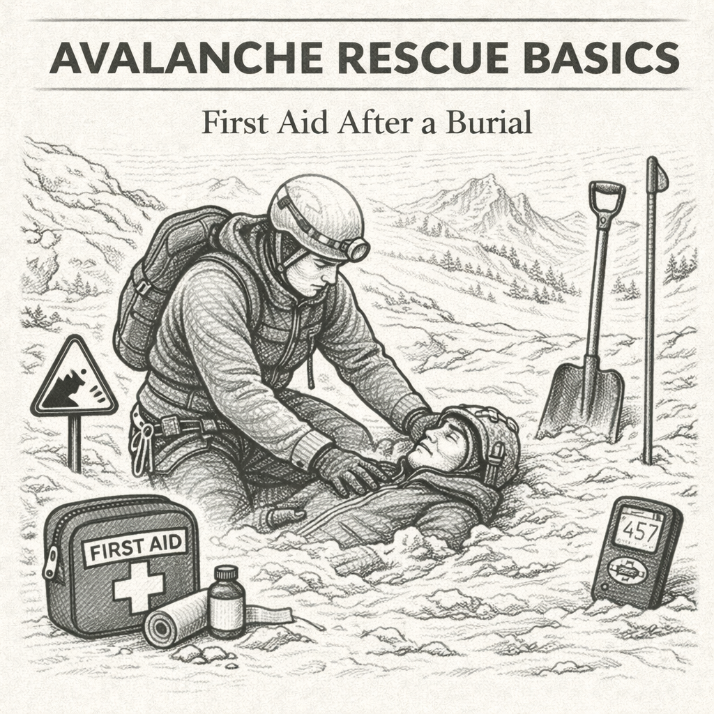 Avalanche Rescue Basics: First Aid After a Burial
