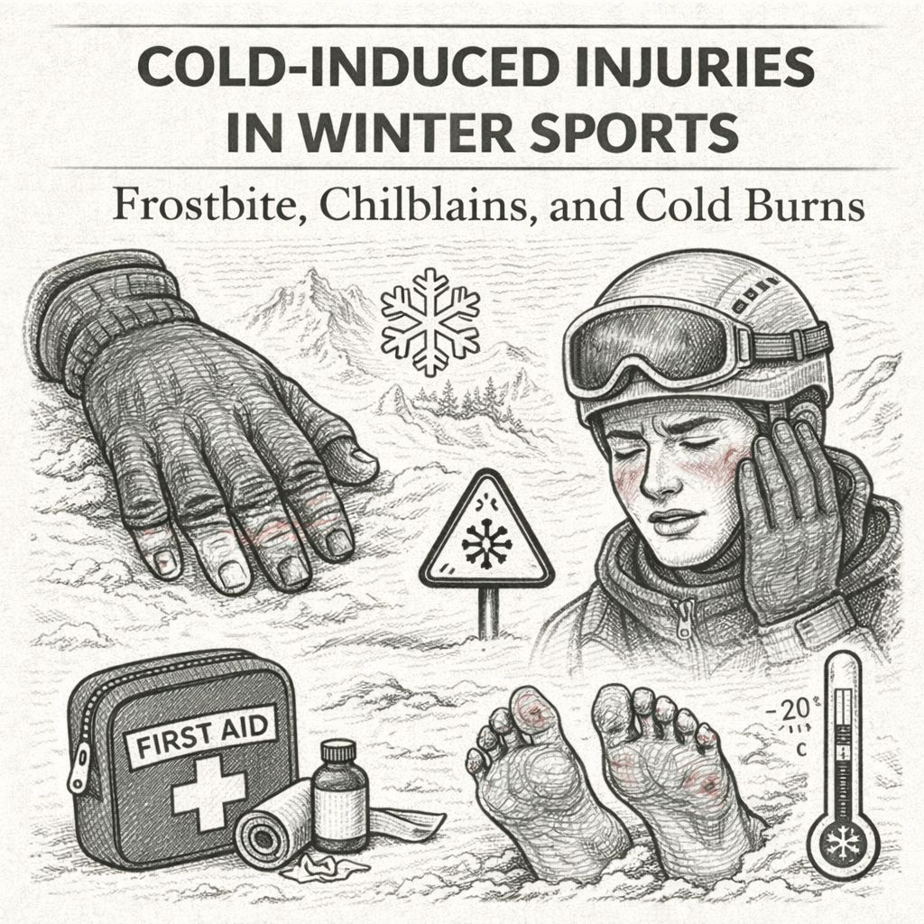 Cold-Induced Injuries in Winter Sports: Frostbite, Chilblains, and Cold Burns
