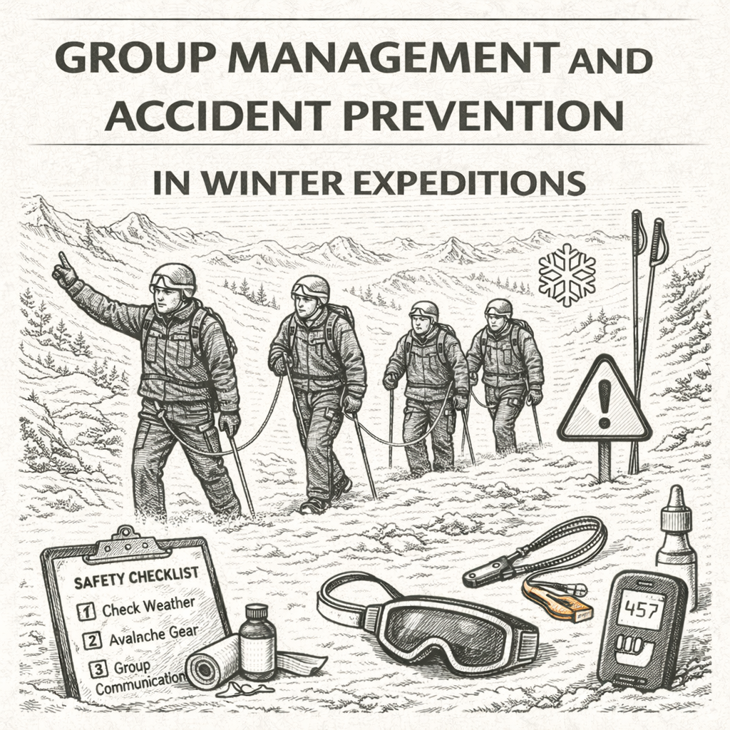 Group Management and Accident Prevention in Winter Expeditions