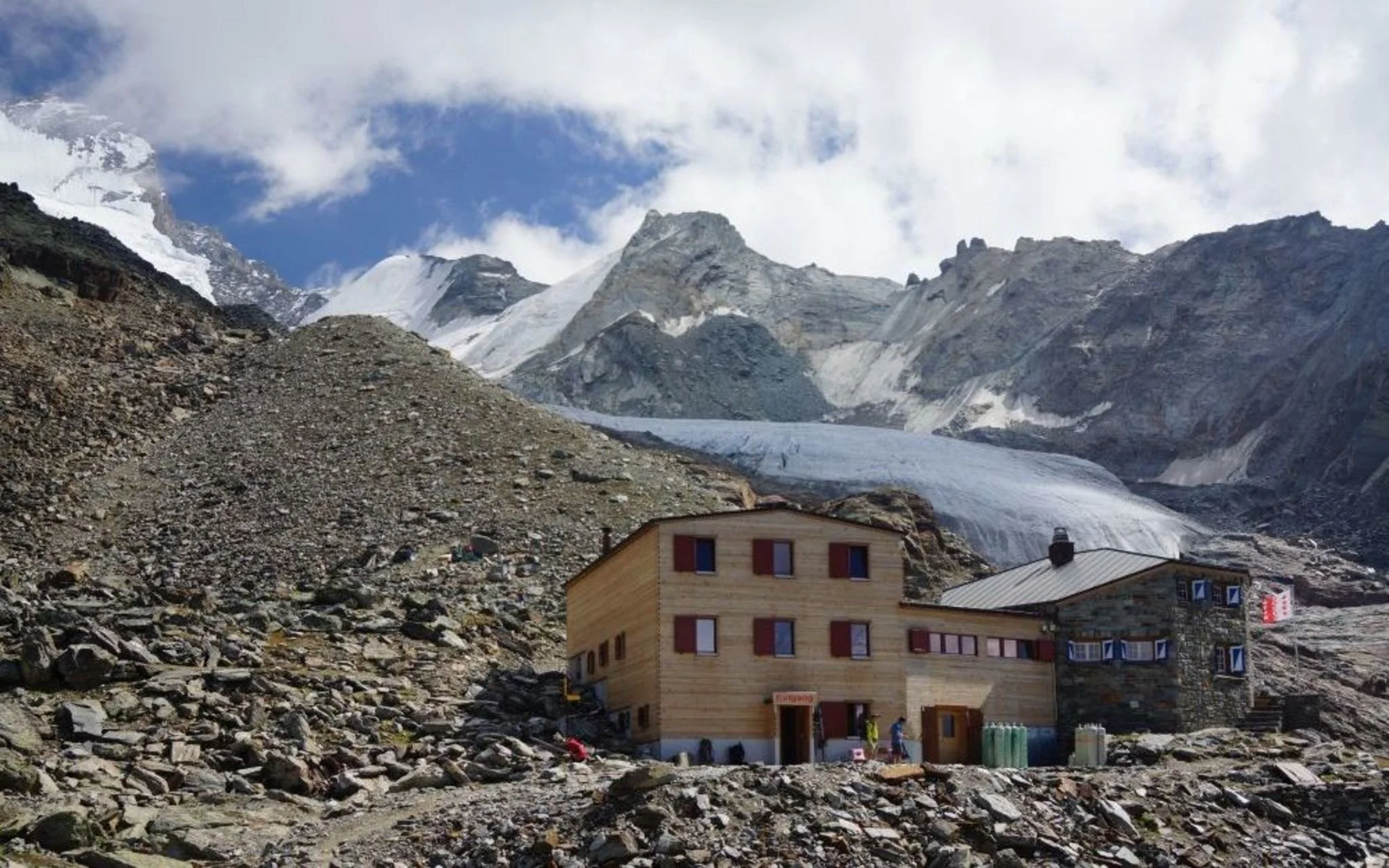 Domhütte SAC – High-Alpine Hut &amp; 4,000 m Summit Base