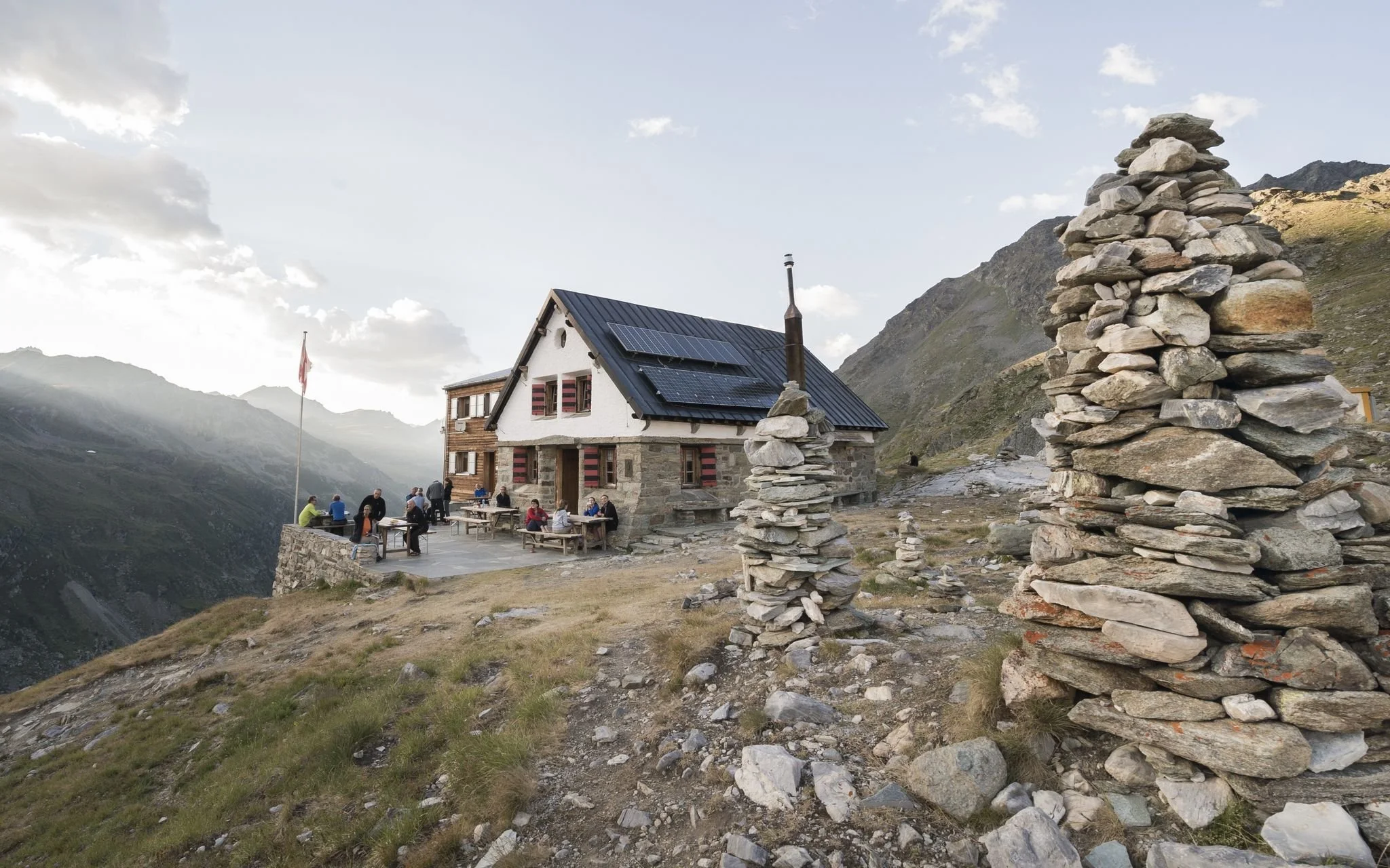 Turtmannhütte SAC – High-Alpine Hut &amp; Turtmann Glacier Traverse Base