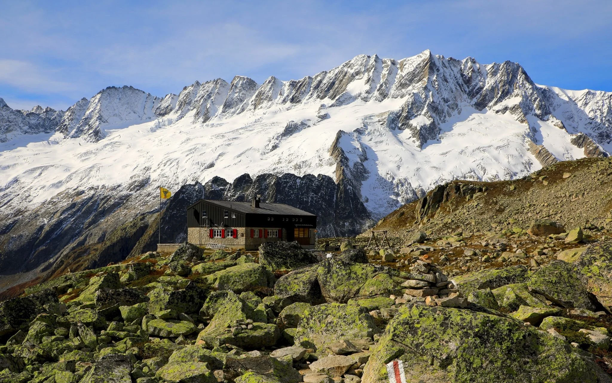 Bergseehütte SAC – High-Alpine Hut &amp; Damma Glacier Base