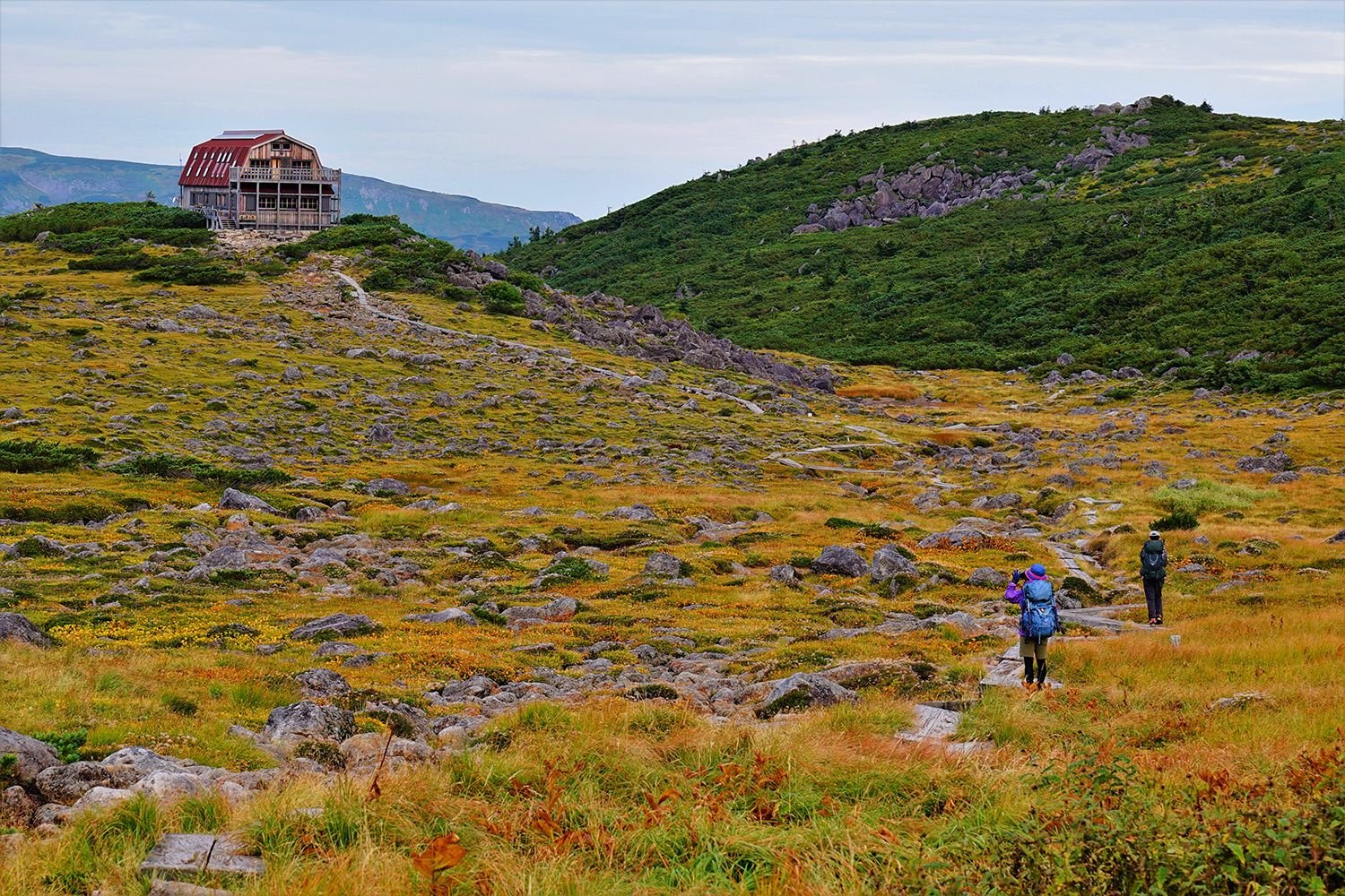 Kumono-daira-sanso (雲ノ平山荘)