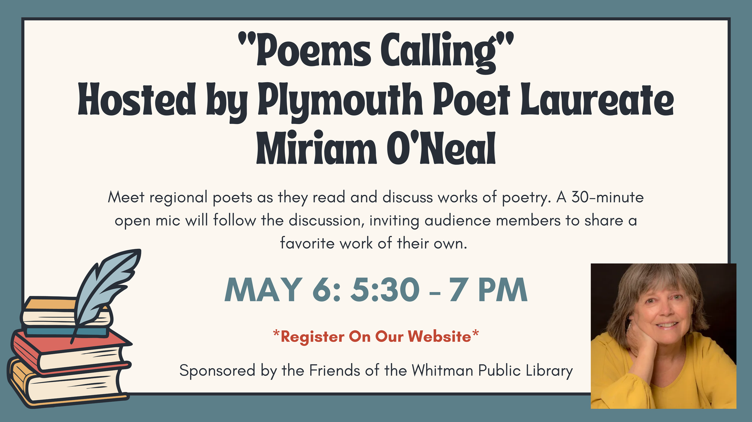 Click to register for "Poems Calling."