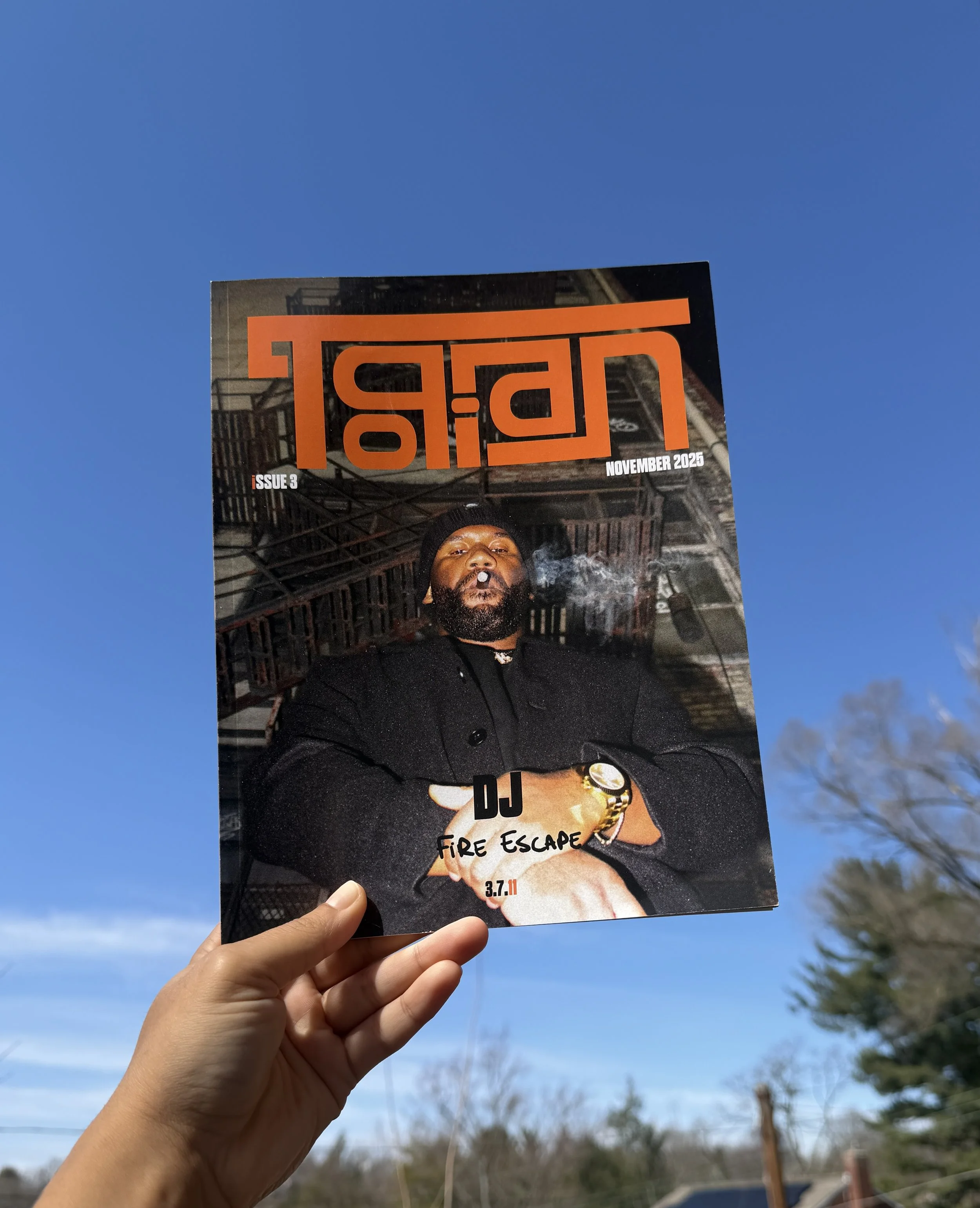 iSSUE 3, — FiRE ESCAPE w/ DJ