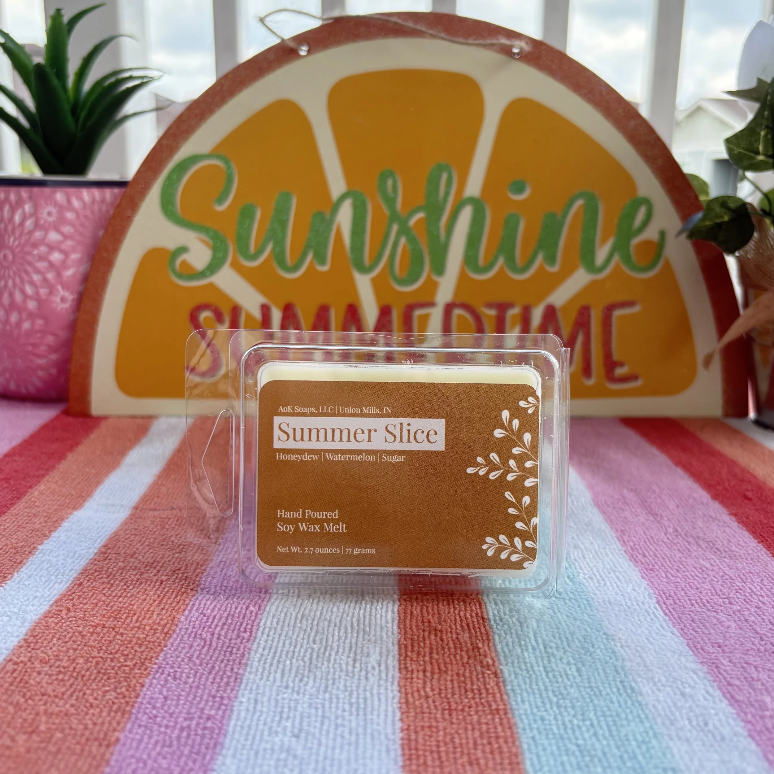Summer Slice Soy Wax Melt