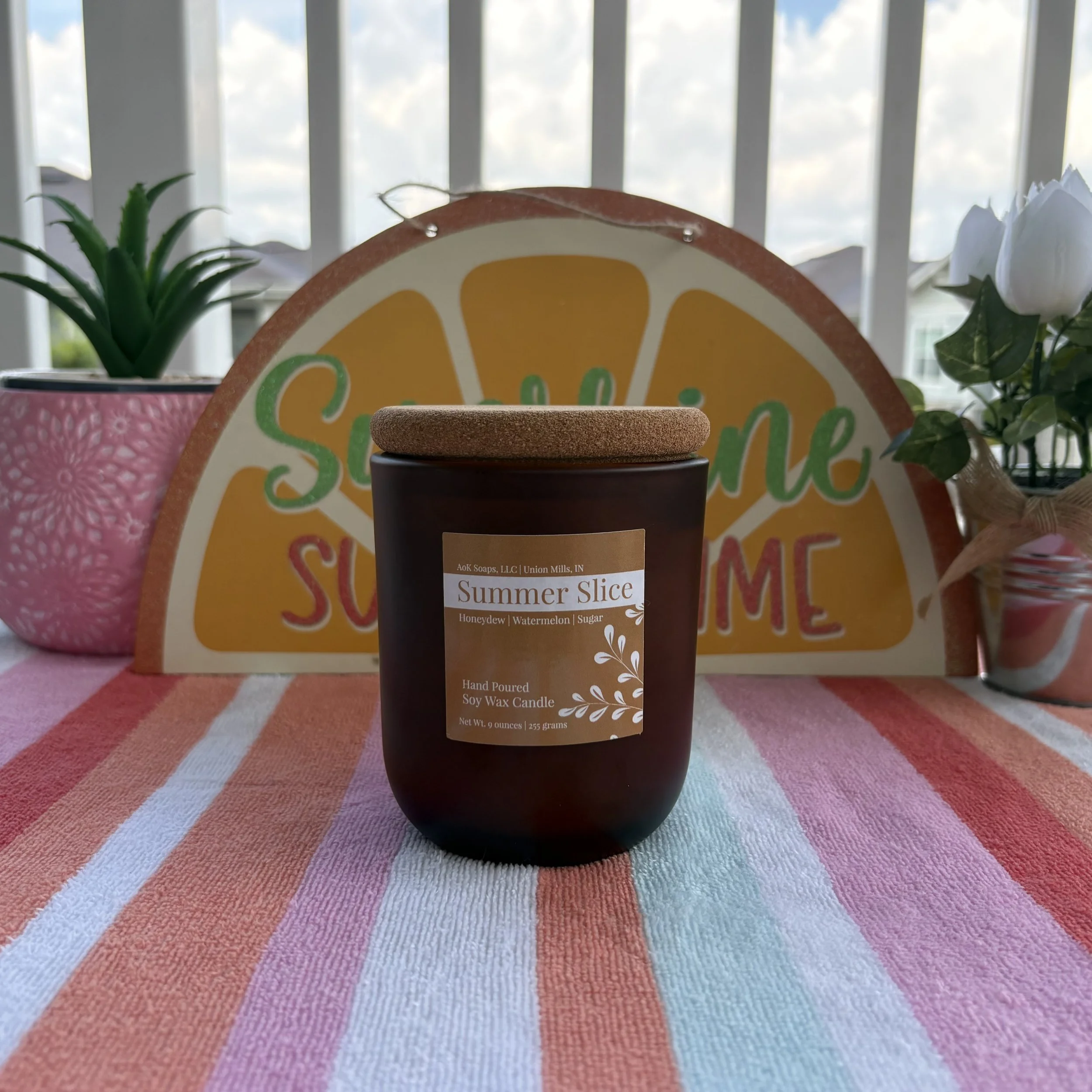 Summer Slice Soy Wax Candle