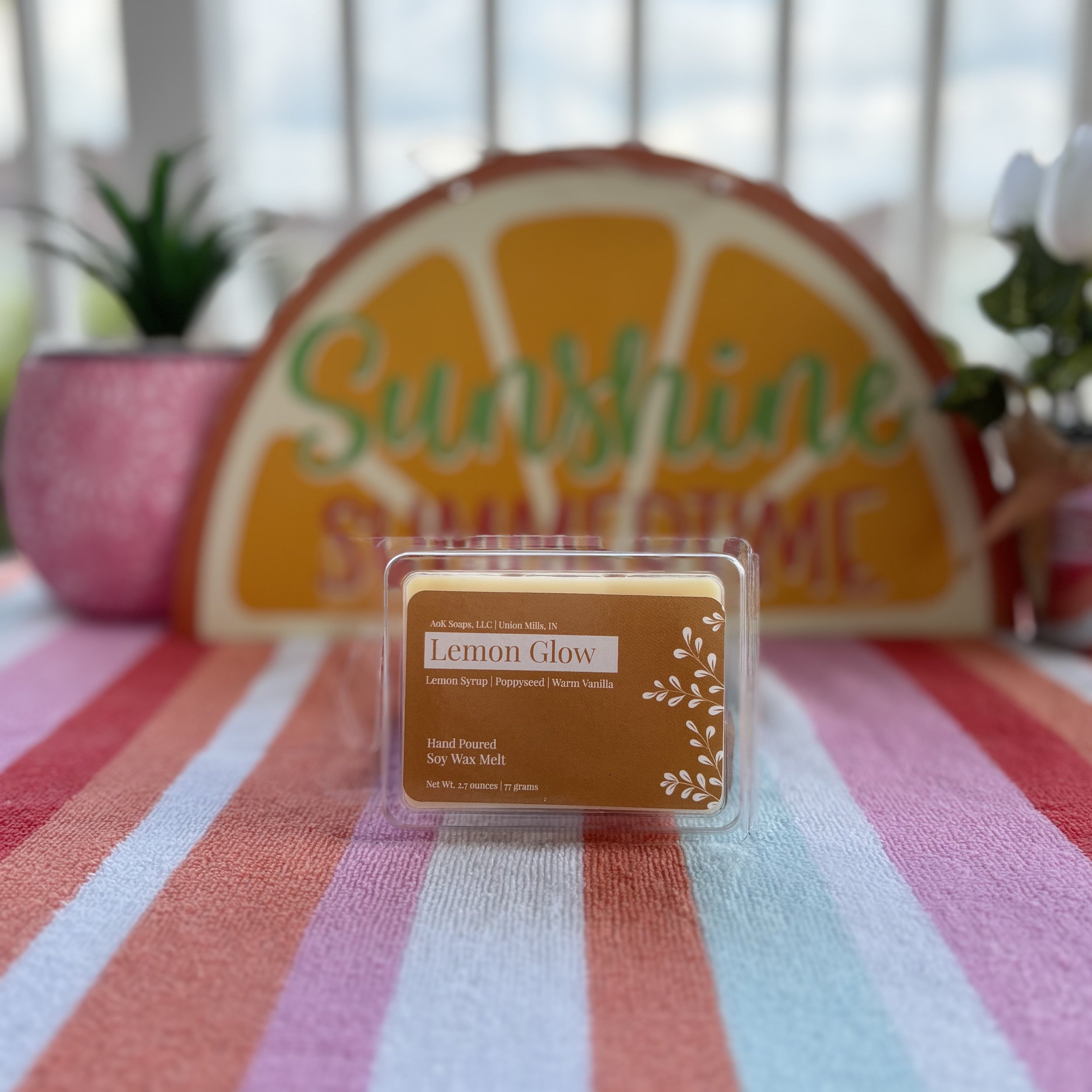 Lemon Glow Soy Wax Melt