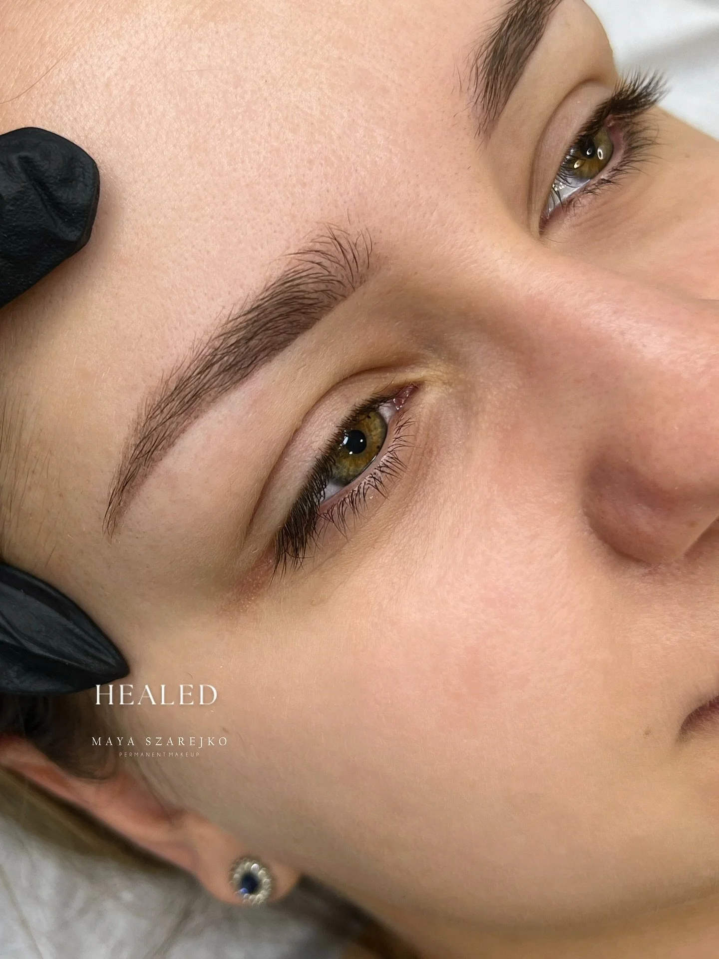 Healed result of Soft Ombre Brows 🤍