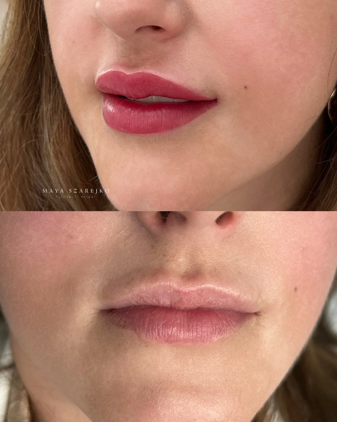 Lip Blush 🩷

Machine &amp; Needle @kwadron_pmu 
Pigments @thepigment_uk