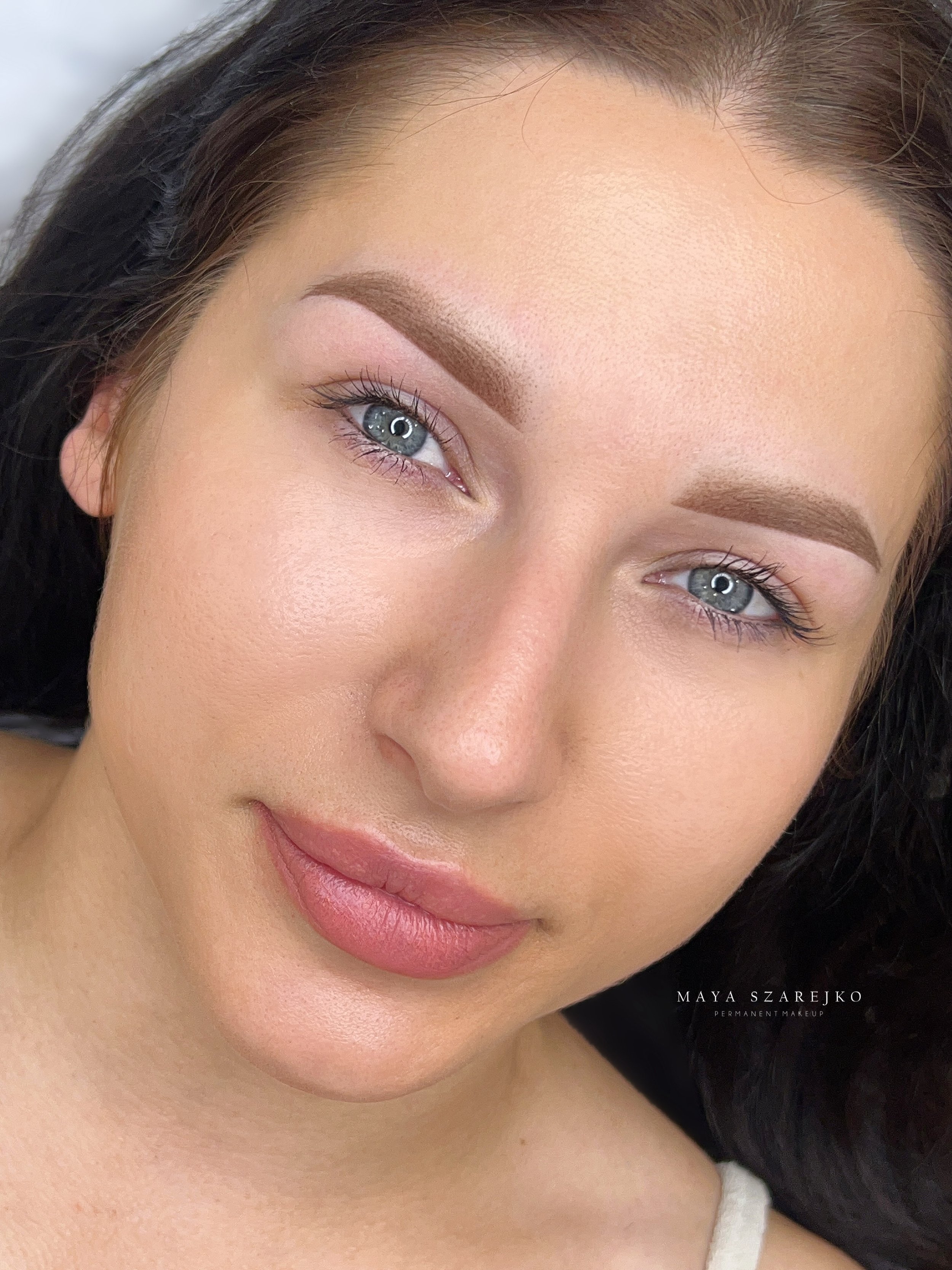 Soft Ombre Brows 🤎 Book for treatment or learn my technique with Basic/Masterclass training ✍🏼