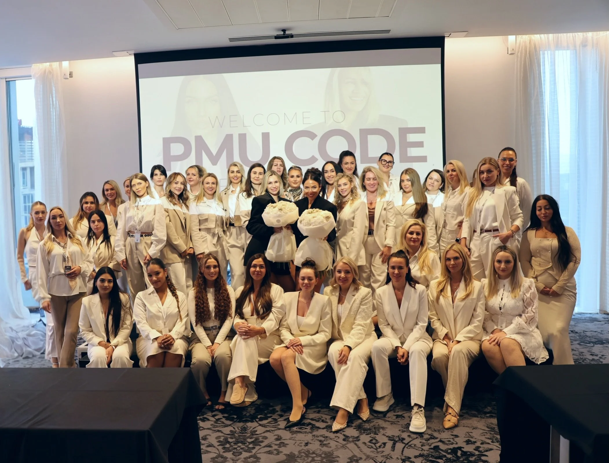 Still feeling completely overwhelmed after our PMU CODE Workshop 🤍 @pmucodeworkshop 

So incredibly grateful to every single person who came and made this day so special. Seeing so many talented artists in one room, sharing knowledge, creating conne