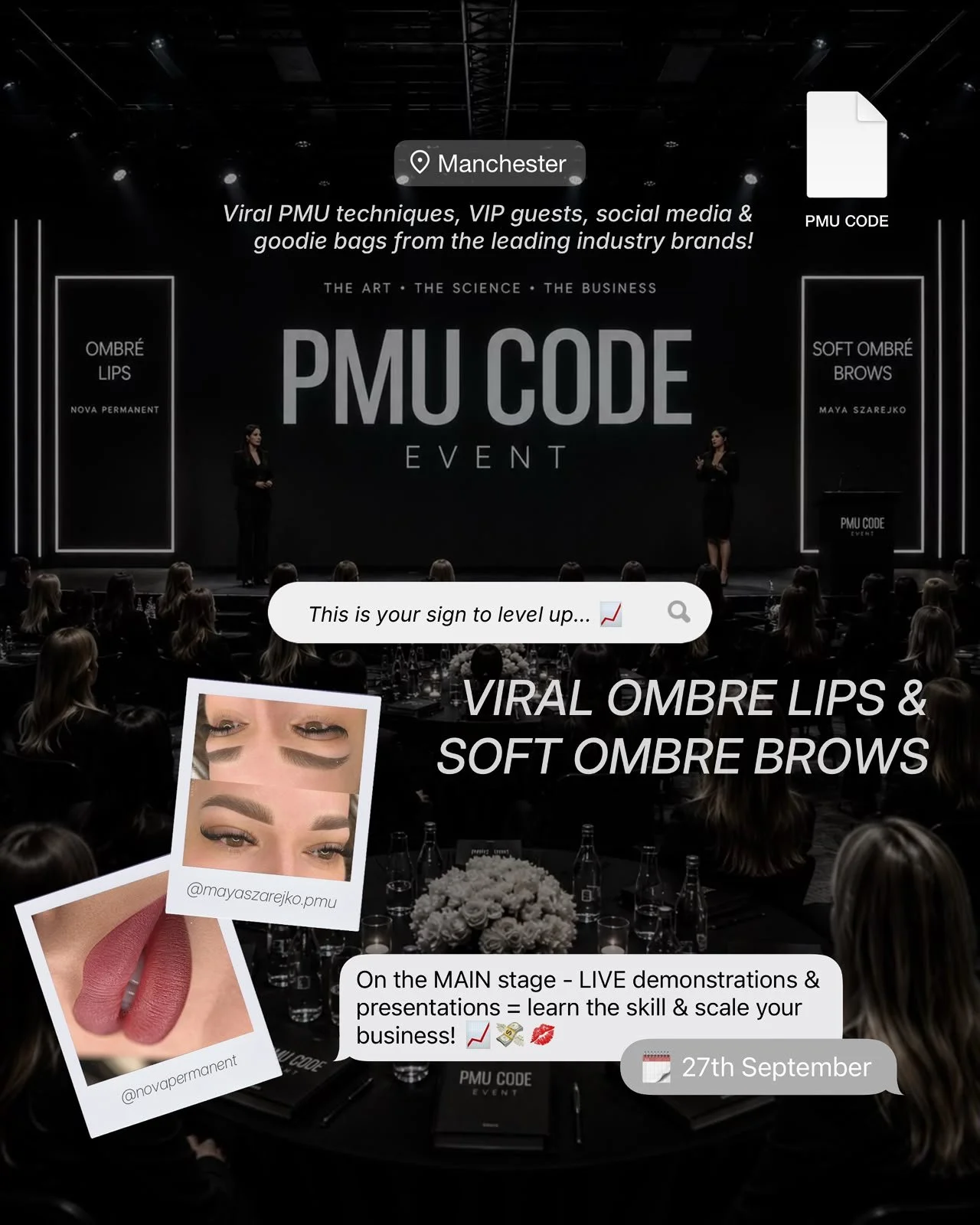 PMU CODE WORKSHOP 27th September