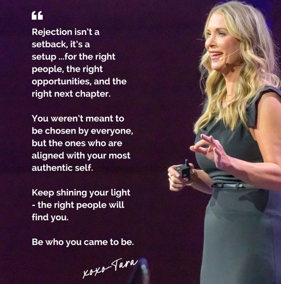 Most people probably don&rsquo;t realize this, but as a keynote speaker and author, I work in an industry of constant rejection.

Every day, people scroll through my content, skim my website, review my heart and soul in video and written form&hellip;