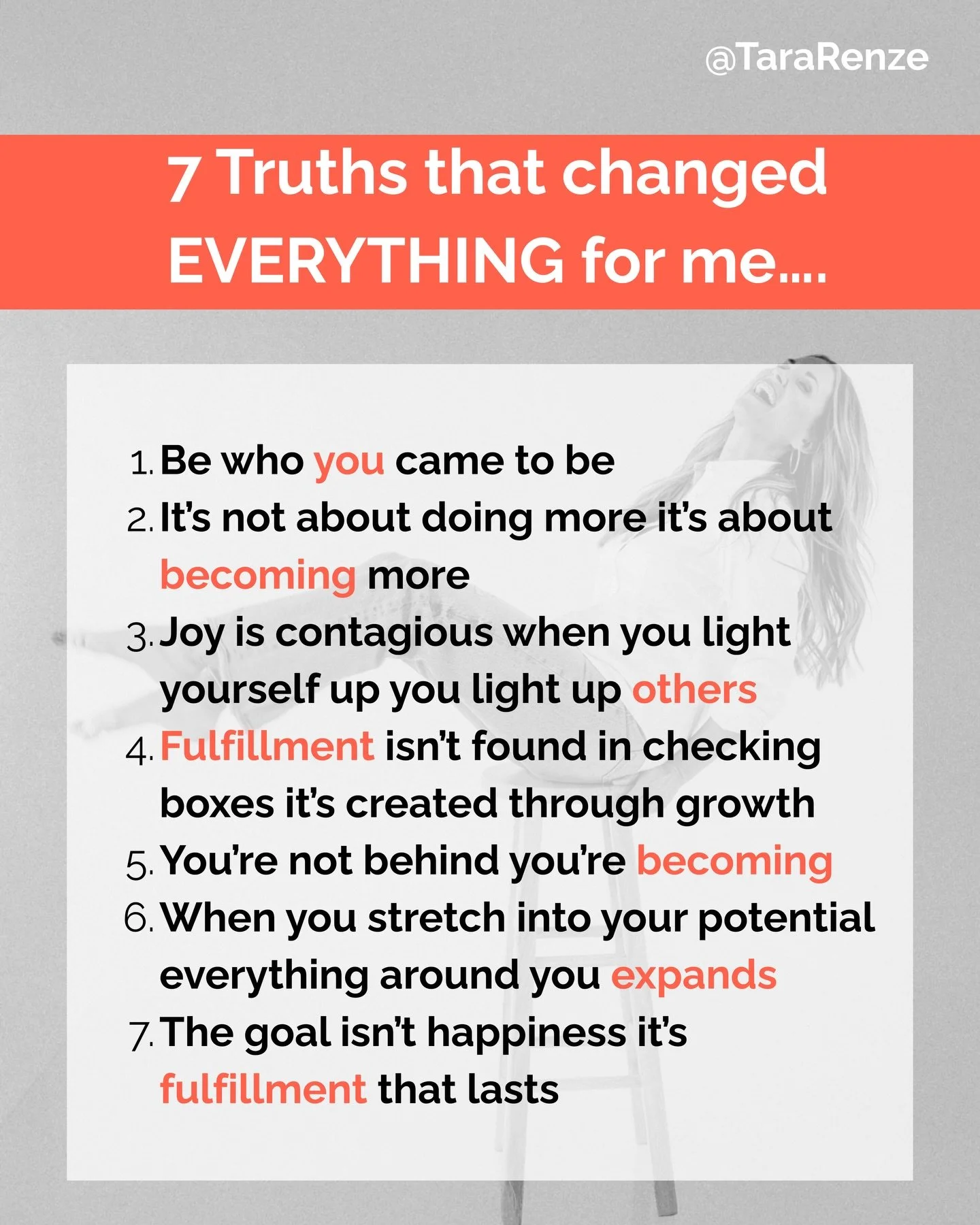 When I started applying these truths to my life daily, everything began to shift in the most powerful way&hellip; which one speaks to you most? Drop it below. 👇 

Be Who You Came to Be,
xoxo - Tara

#butterflygoals #beyouwhocametobe #personalgrowth 