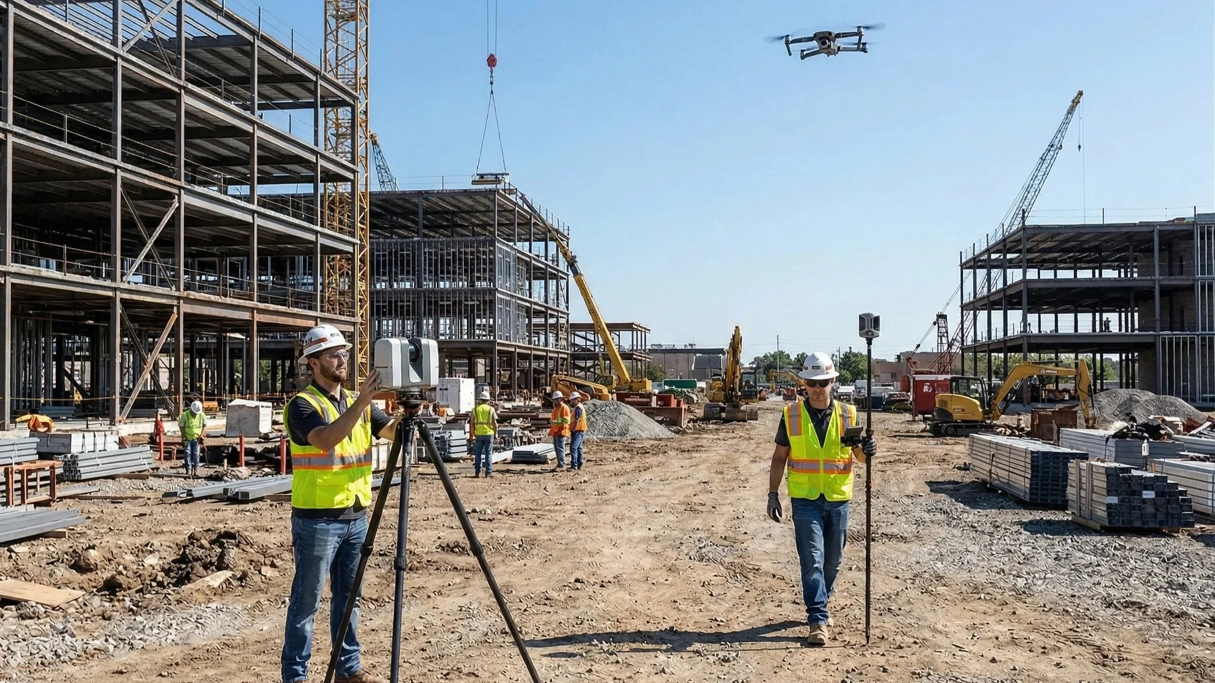 Drones in the Sky, Lasers on the Ground: How We Capture Reality at Ortho Maps