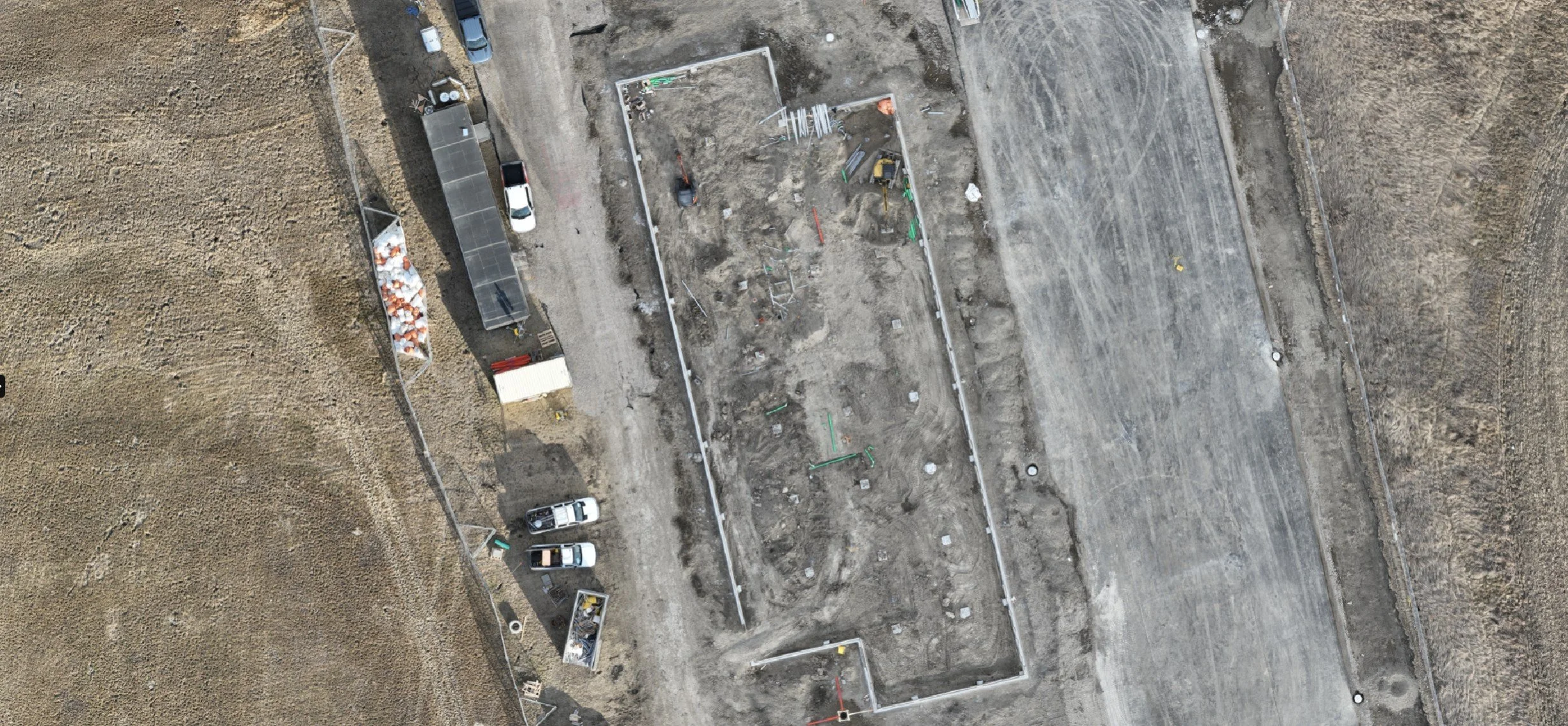 A true orthophoto map. Note the 90-degree “top-down” nature of the perspective.