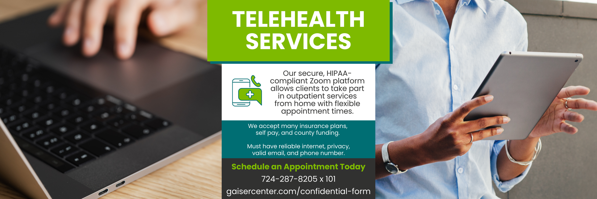 Gaiser Center - Telehealth Services