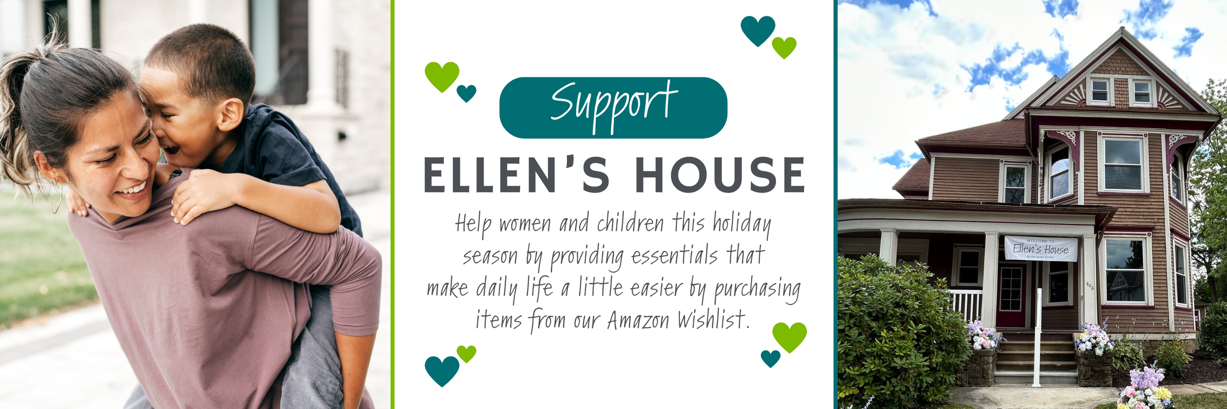 Gaiser Center - Ellen's House Amazon Wishlist