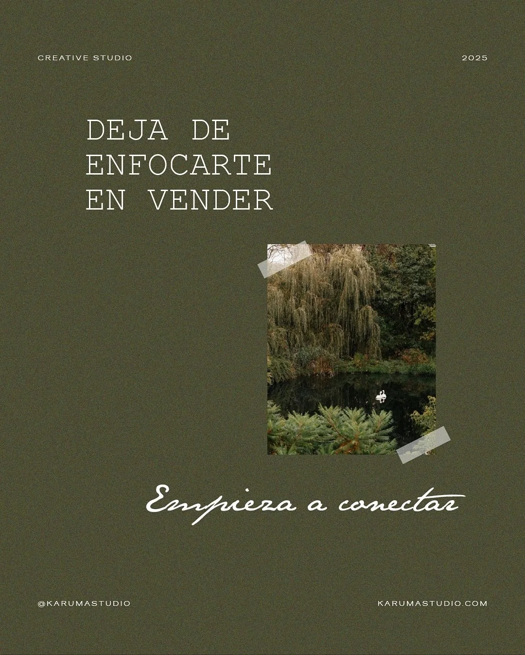 Deja de perseguir ventas y empieza a construir v&iacute;nculos reales 🦋

Tu marca no es un producto: es una extensi&oacute;n de ti, de lo que crees y lo que eliges compartir con el mundo.

Cuando comunicas desde el alma, la venta se vuelve consecuen