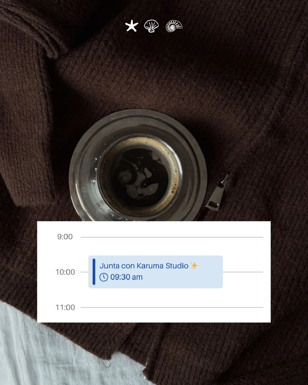 Tu calendario se puede ver as&iacute; ✨ Con juntas con tu socia creativa y estrat&eacute;gica (o sea yo 🫱🏻&zwj;🫲🏼🤍🦋🧚), tiempo para crear la marca de tus sue&ntilde;os, sesiones para dejar de improvisar tu contenido y por supuesto que tambi&eac